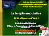 Il Piede Diabetico Ischemico - La Terapia Amputativa